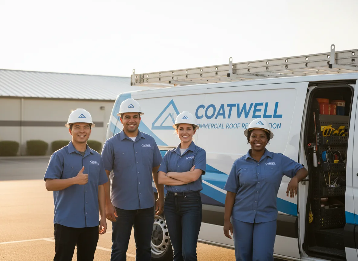 Commercial roof coating company in Chester, UT